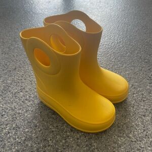 Okabashi Toddler Kendall Rain Boots, Yellow